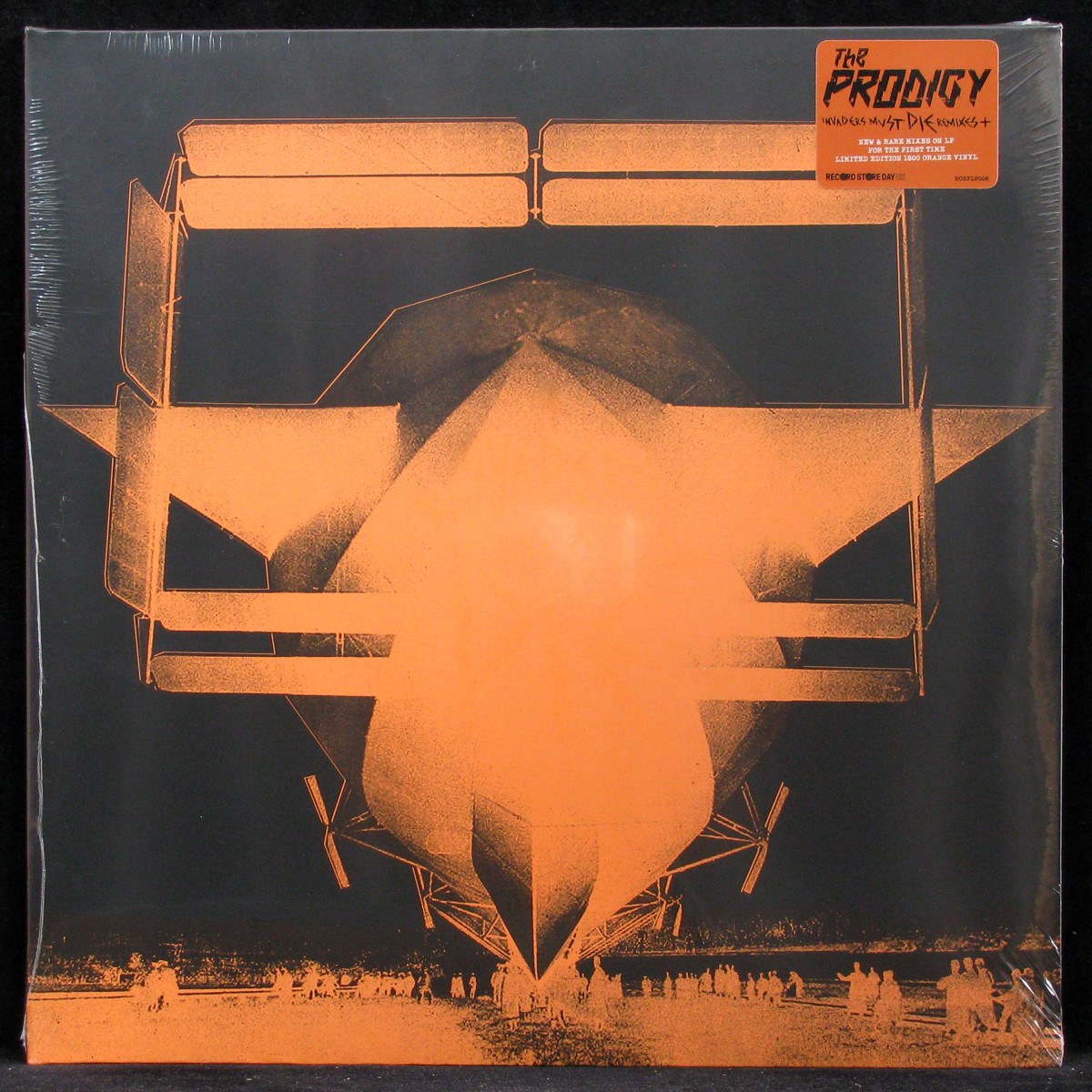 LP The Prodigy — Invaders Must Die Remixes + (coloured vinyl) фото