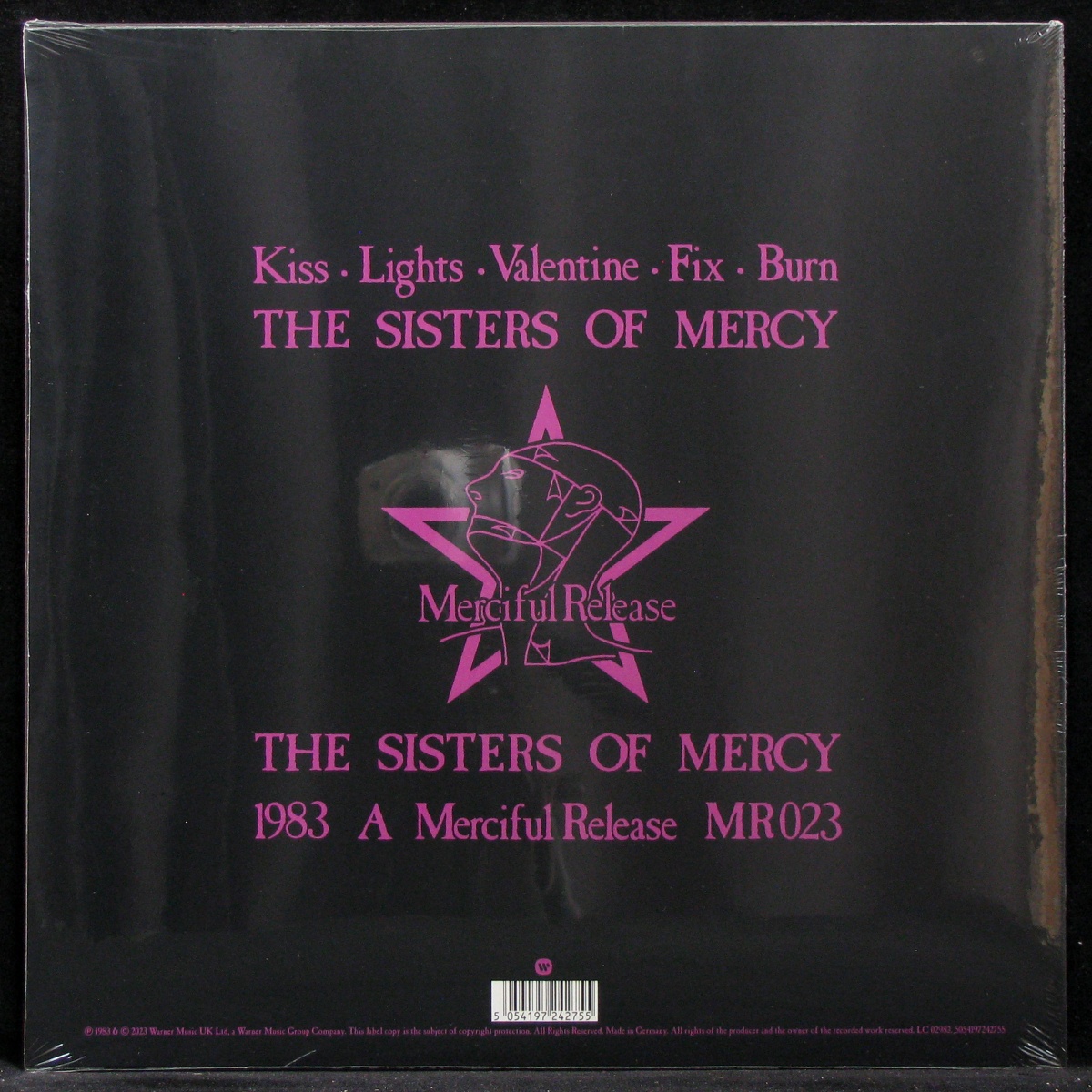 LP Sisters Of Mercy — Reptile House E.P. (EP, coloured vinyl) фото 2