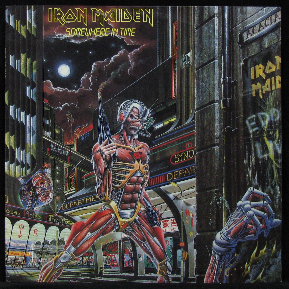 LP Iron Maiden — Somewhere In Time фото
