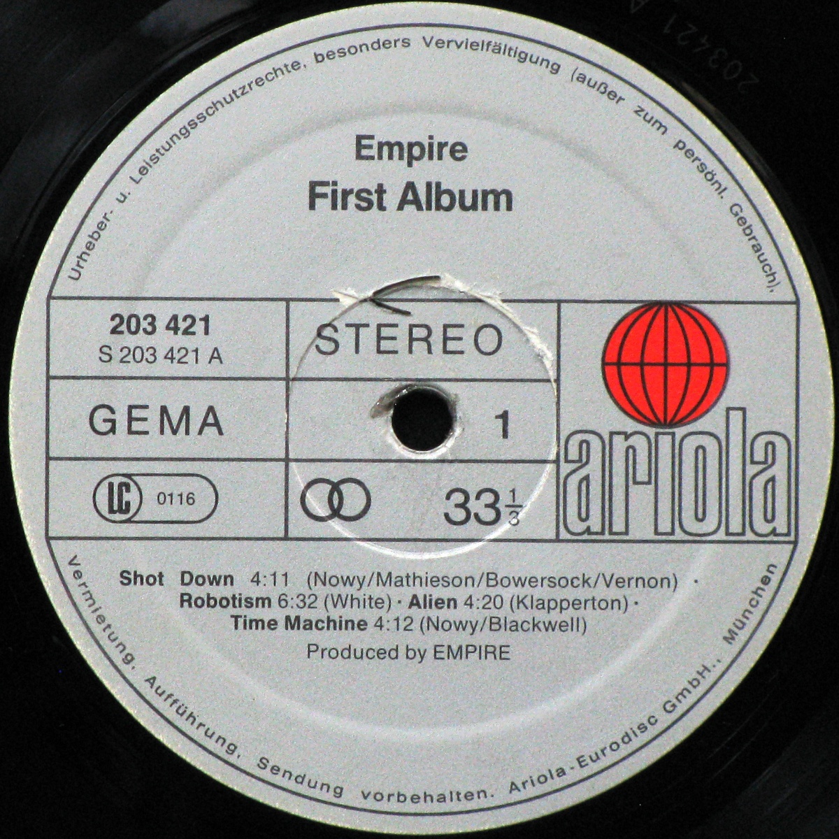 LP Empire — First Album фото 3