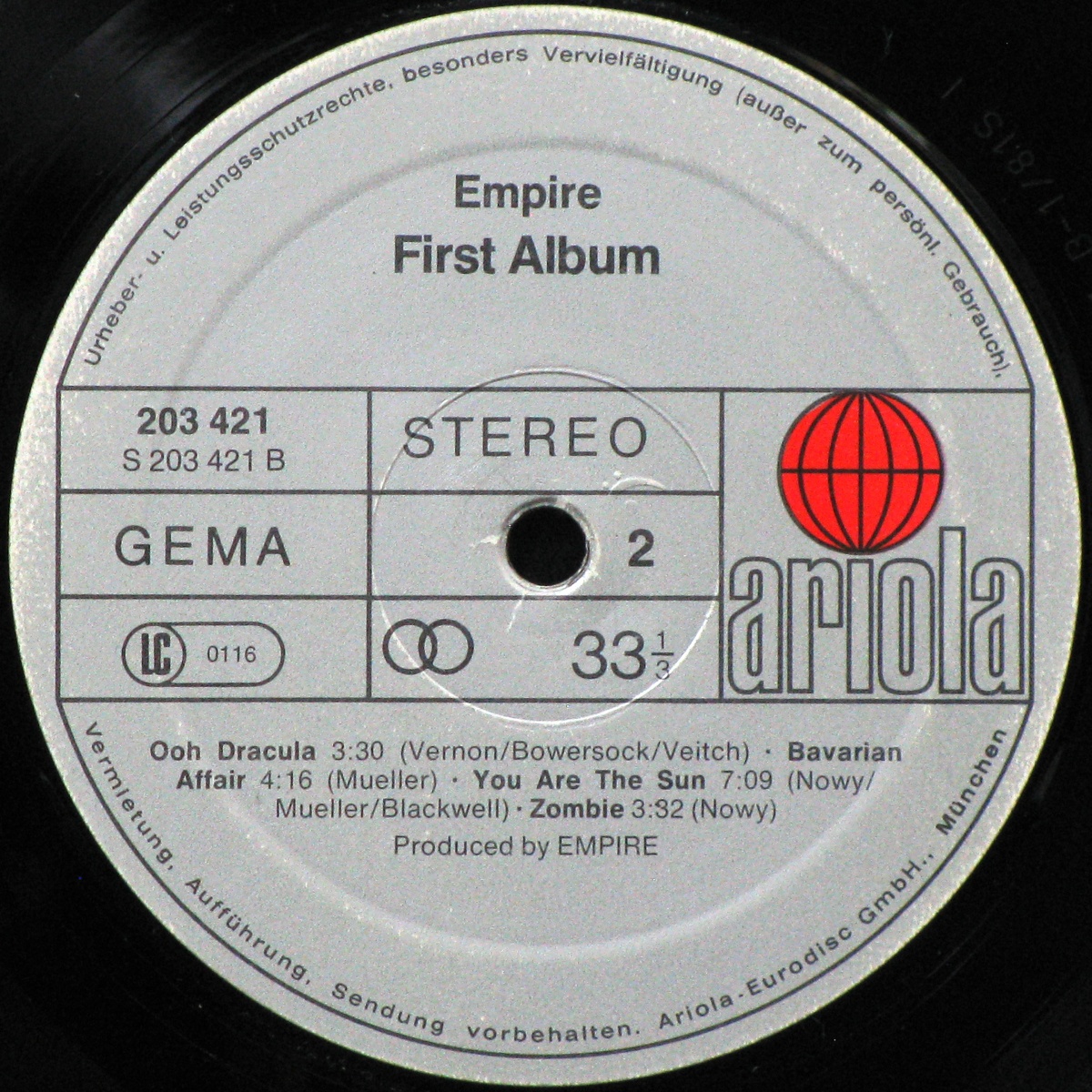LP Empire — First Album фото 4