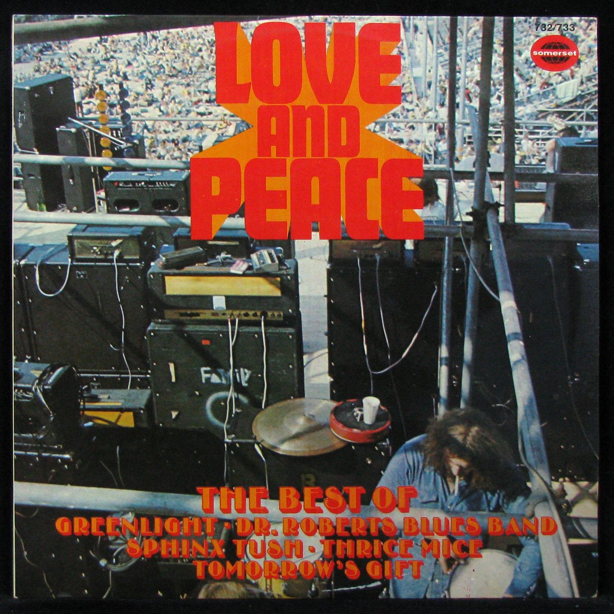 LP V/A — Love And Peace (2LP) фото
