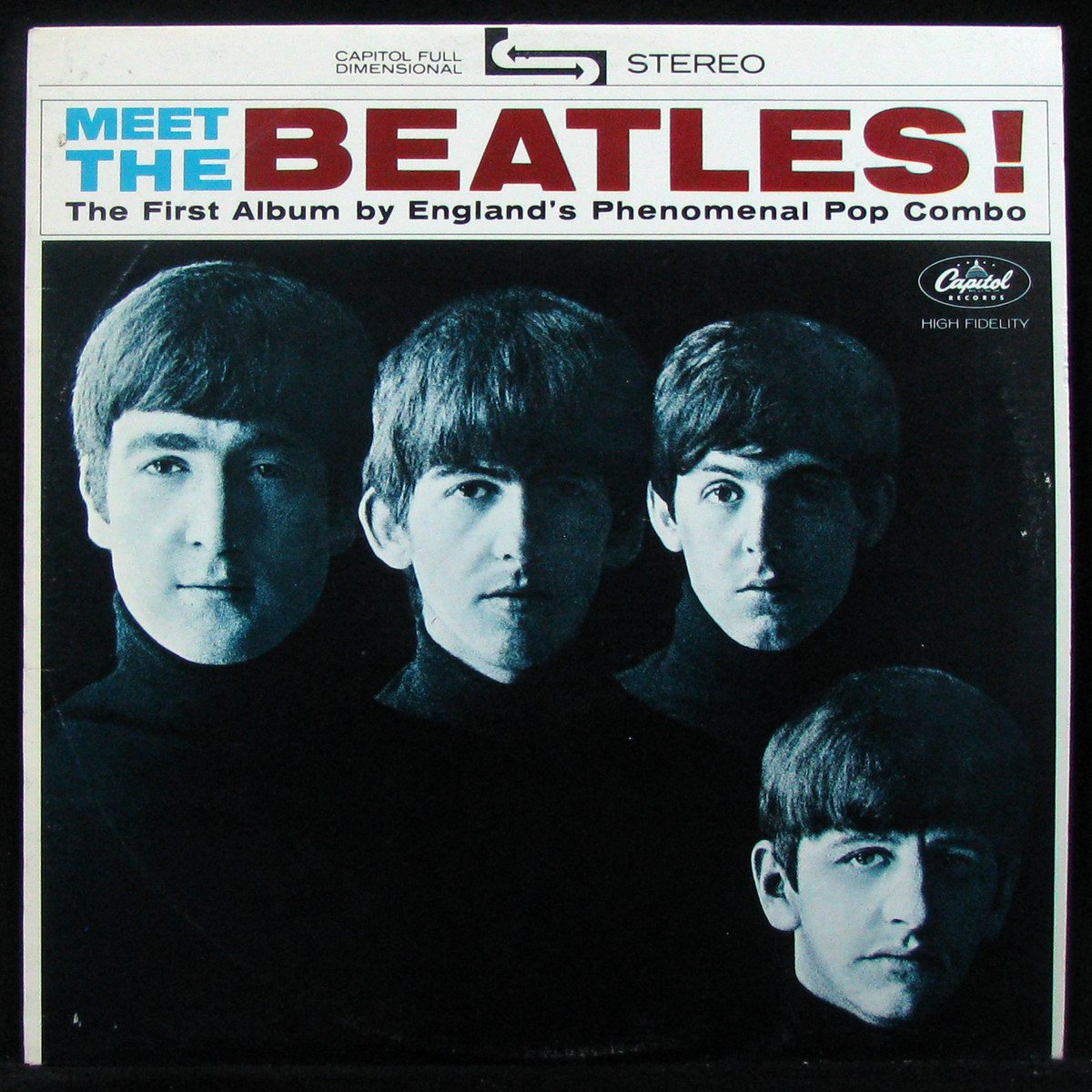 LP Beatles — Meet The Beatles фото