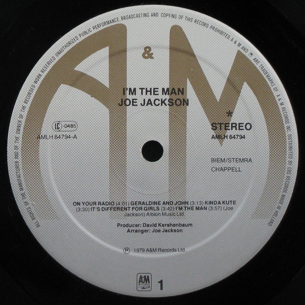 LP Joe Jackson — I'm The Man фото 2