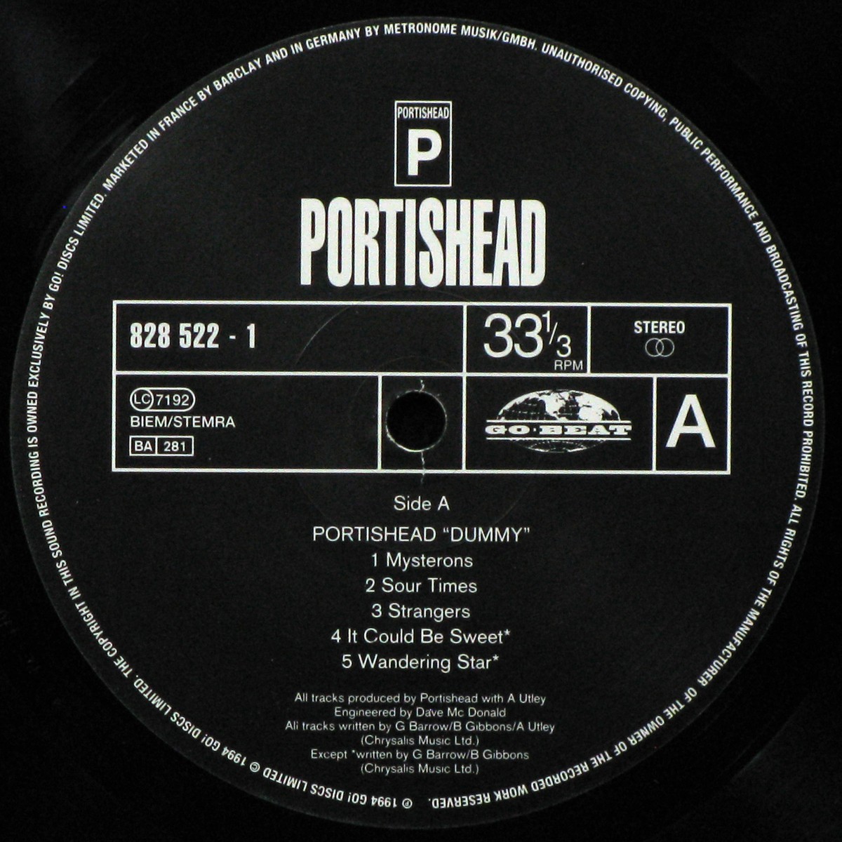 LP Portishead — Dummy фото 5