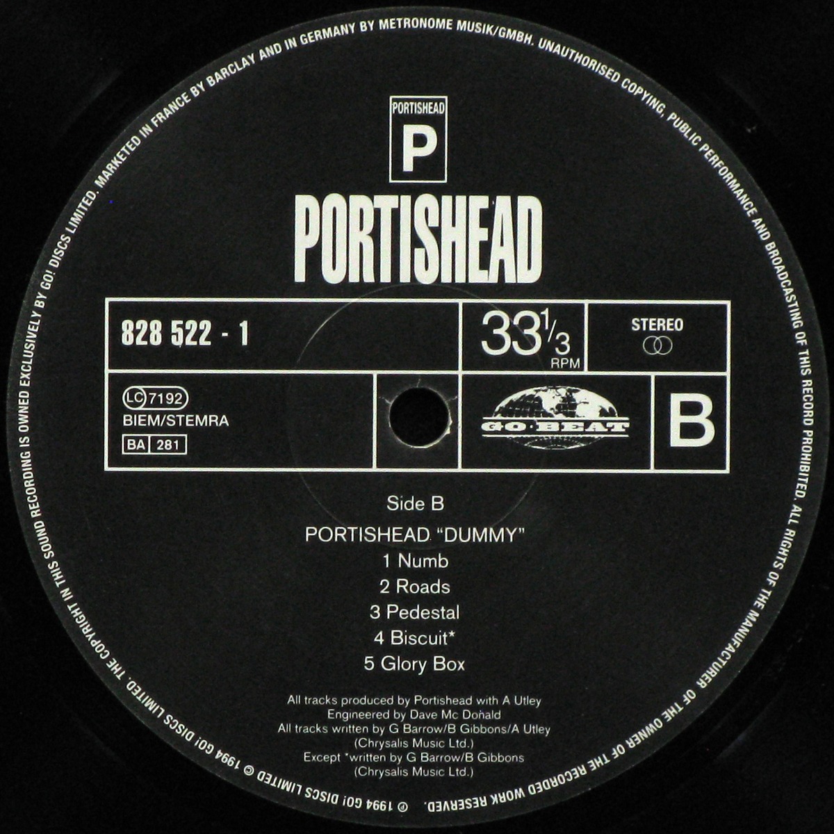 LP Portishead — Dummy фото 6