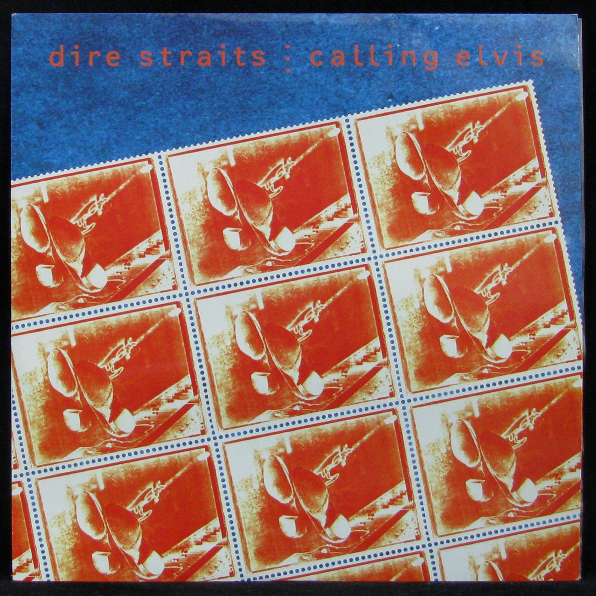 LP Dire Straits — Calling Elvis (maxi) фото