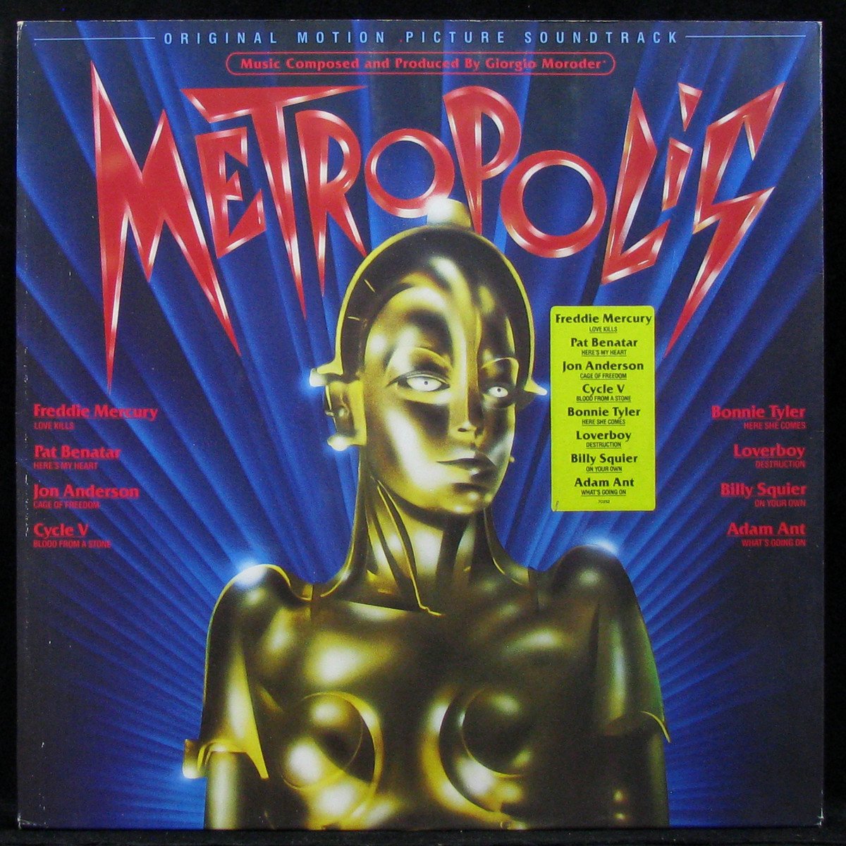 LP Giorgio Moroder + V/A — Metropolis (Original Motion Picture Soundtrack) фото