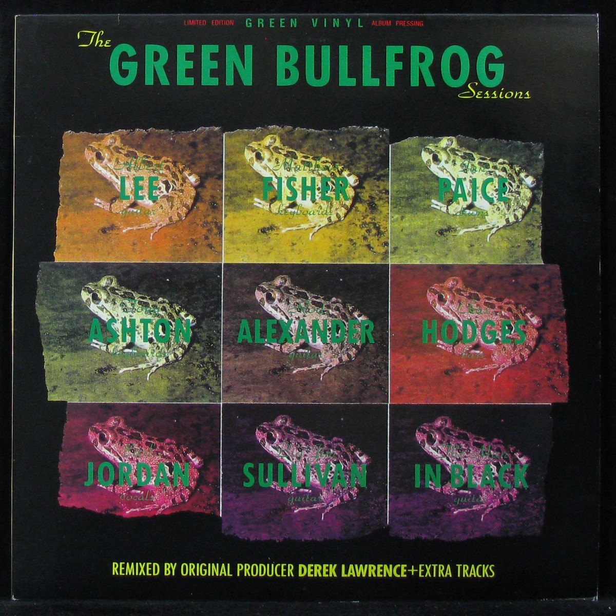 LP Green Bullfrog — Green Bullfrog Sessions (coloured vinyl) фото