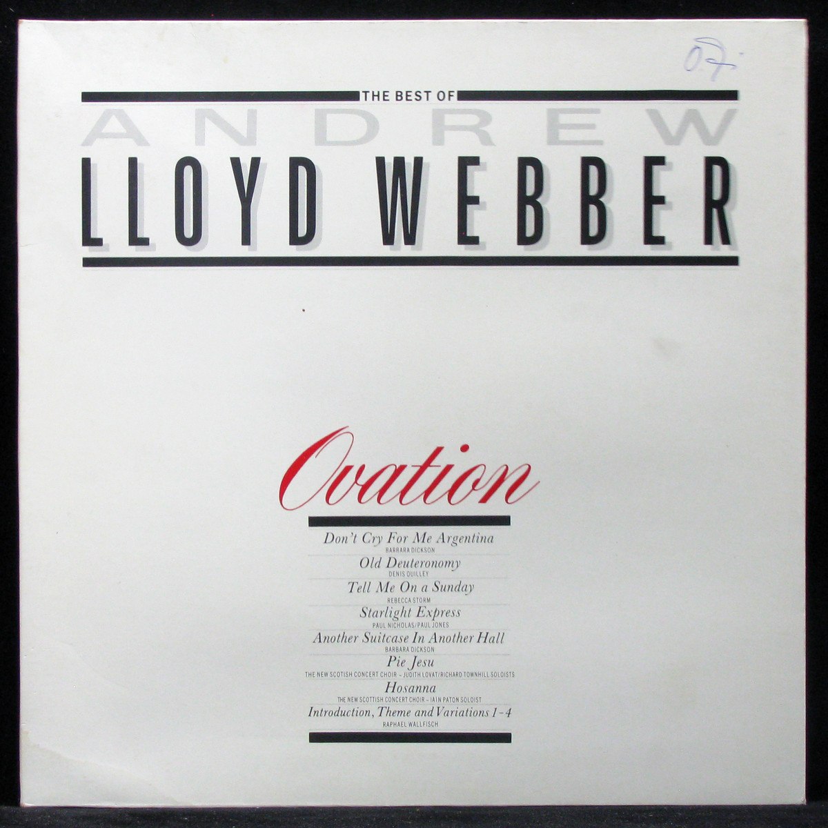 LP Andrew Lloyd Webber + V/A — Best Of Andrew Lloyd Webber фото