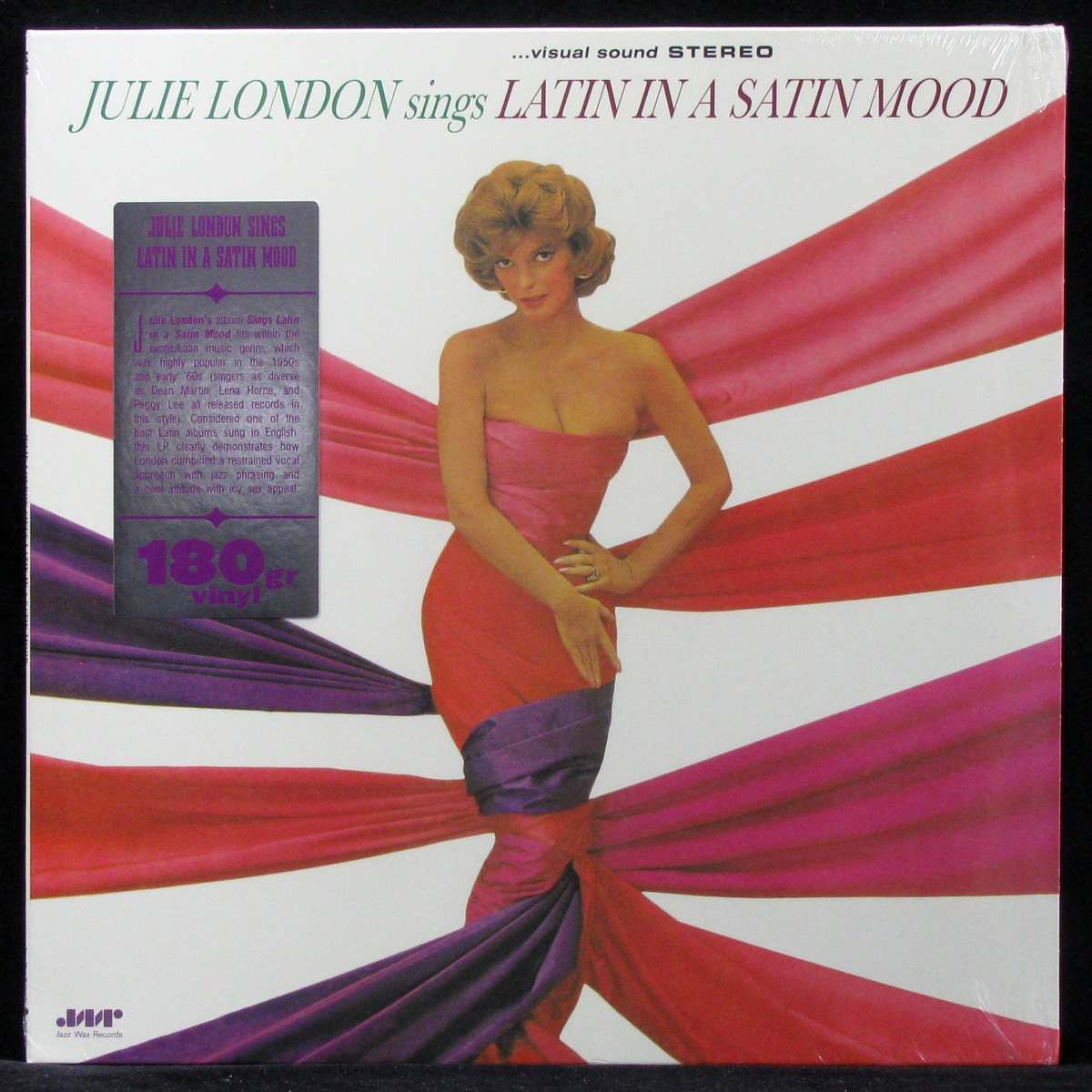 LP Julie London — Julie London Sings Latin In A Satin Mood фото