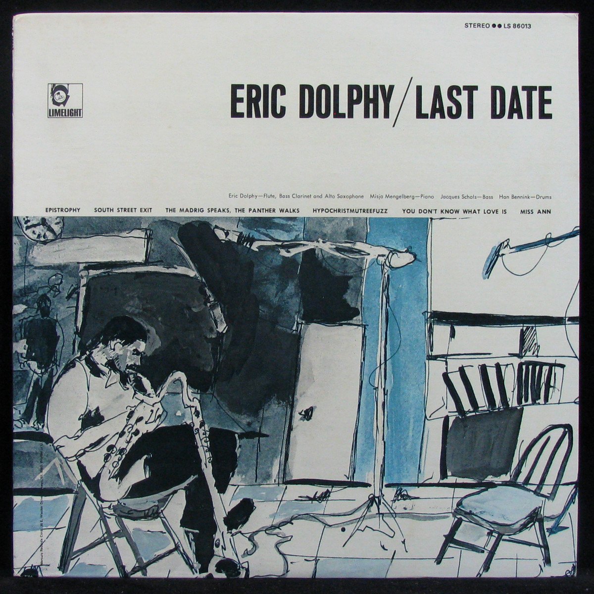 LP Eric Dolphy — Last Date фото