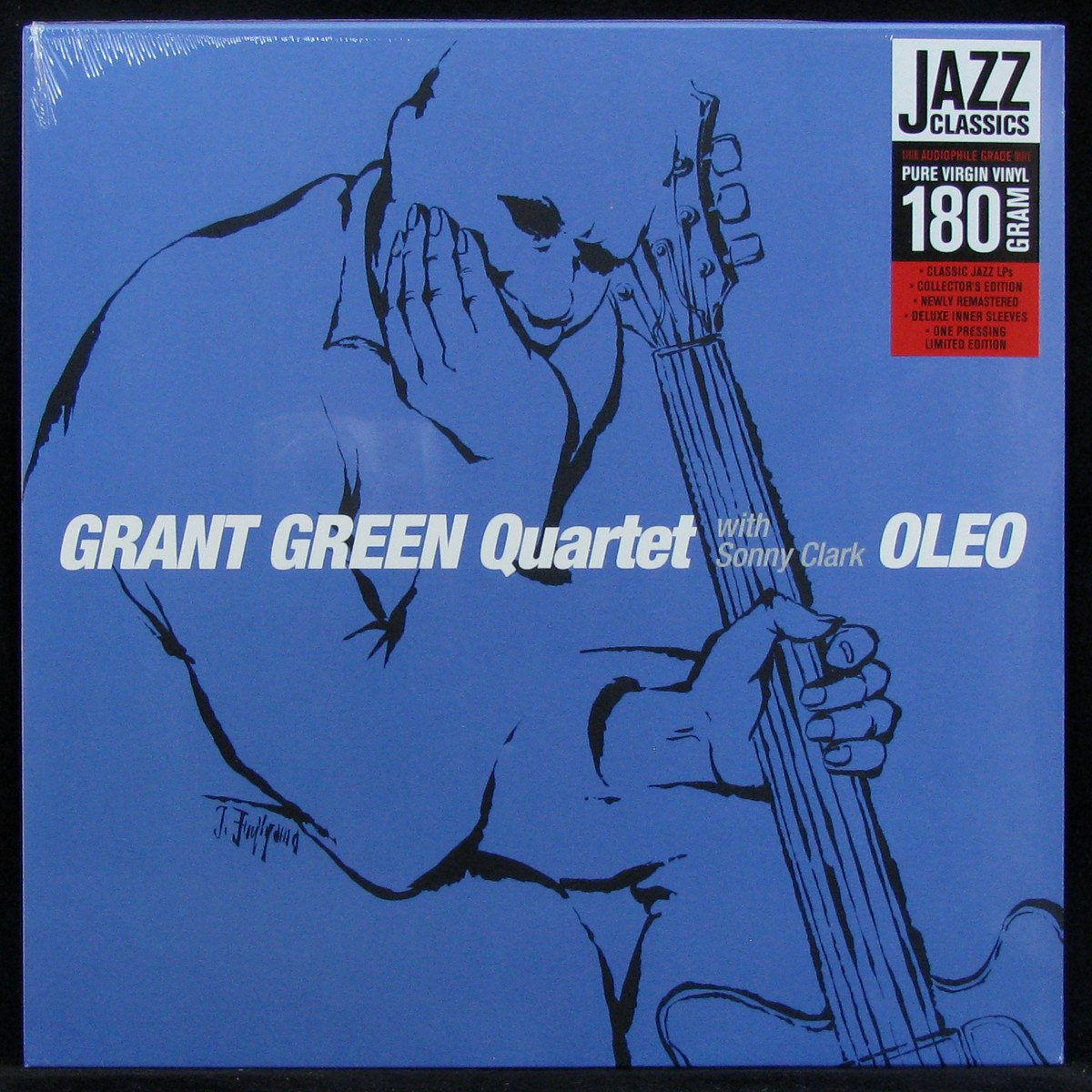 LP Grant Green Quartet With Sonny Clark — Oleo фото