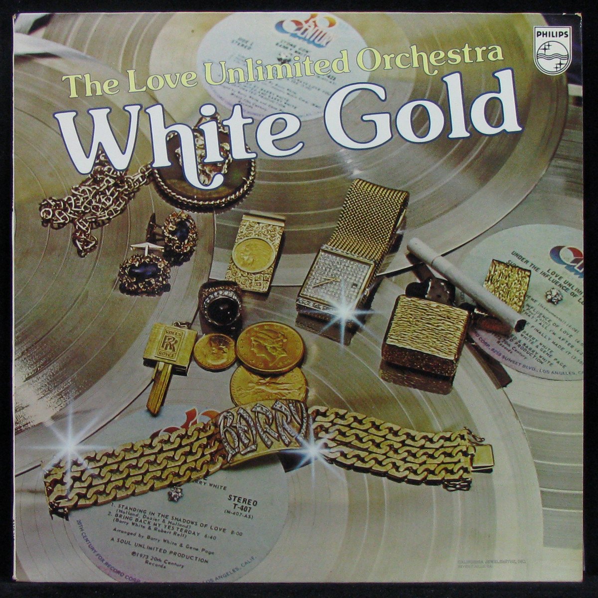 LP Love Unlimited Orchestra — White Gold фото