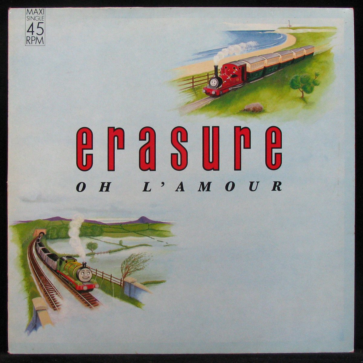 LP Erasure — Oh L'Amour (Re-Mix) (maxi) фото