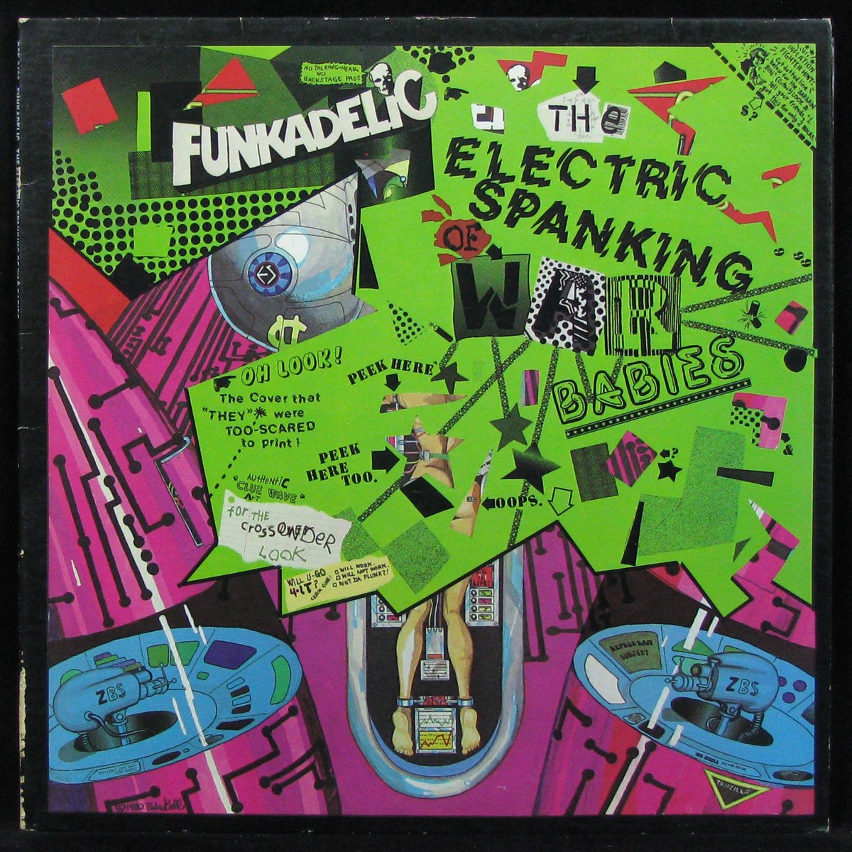 LP Funkadelic — Electric Spanking Of War Babies фото