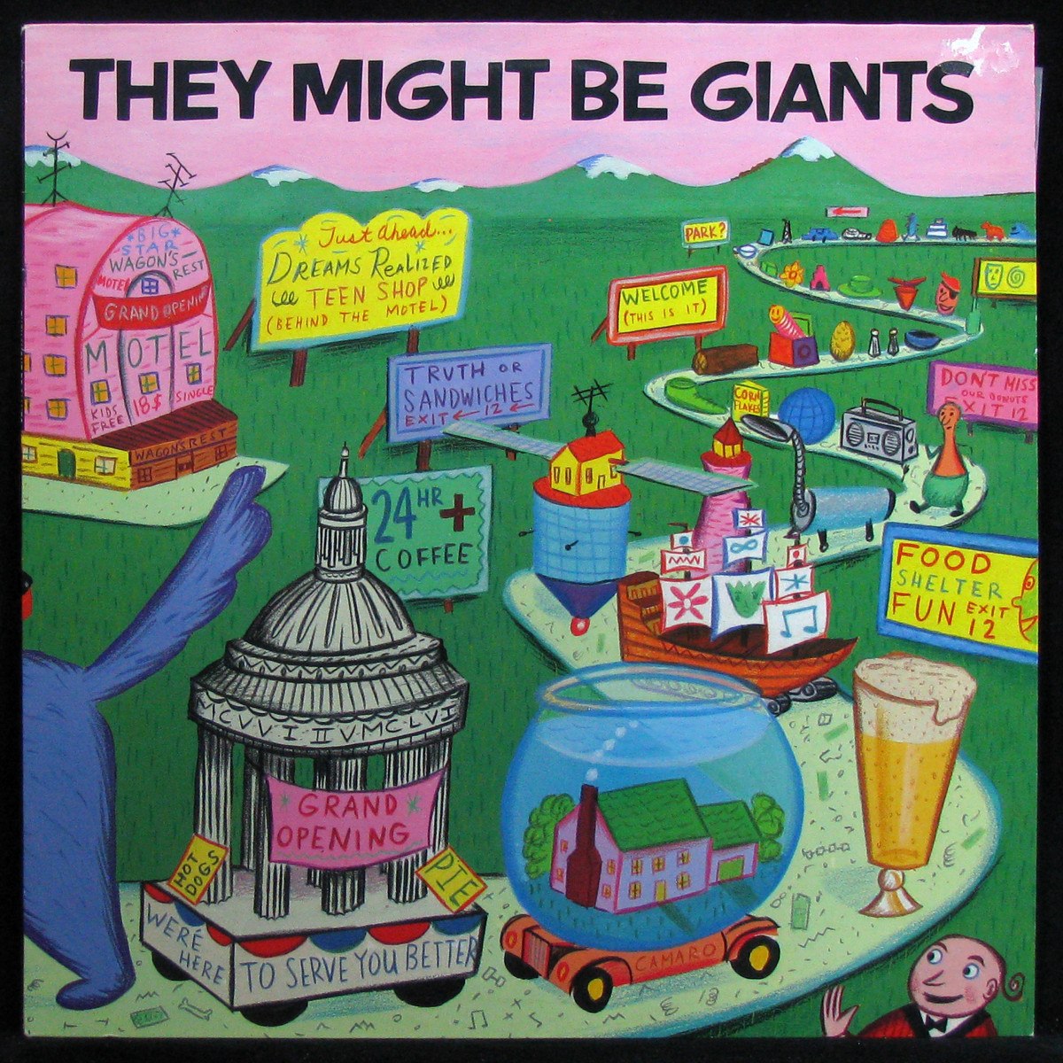 LP They Might Be Giants — They Might Be Giants (1987) фото