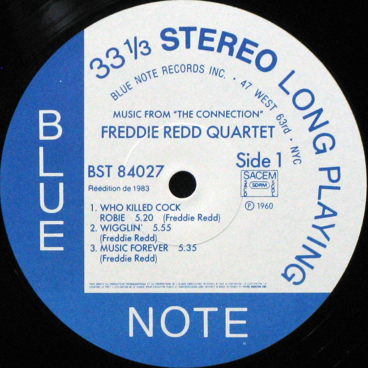 LP Freddie Redd Quartet — Music From 'The Connection' фото 3