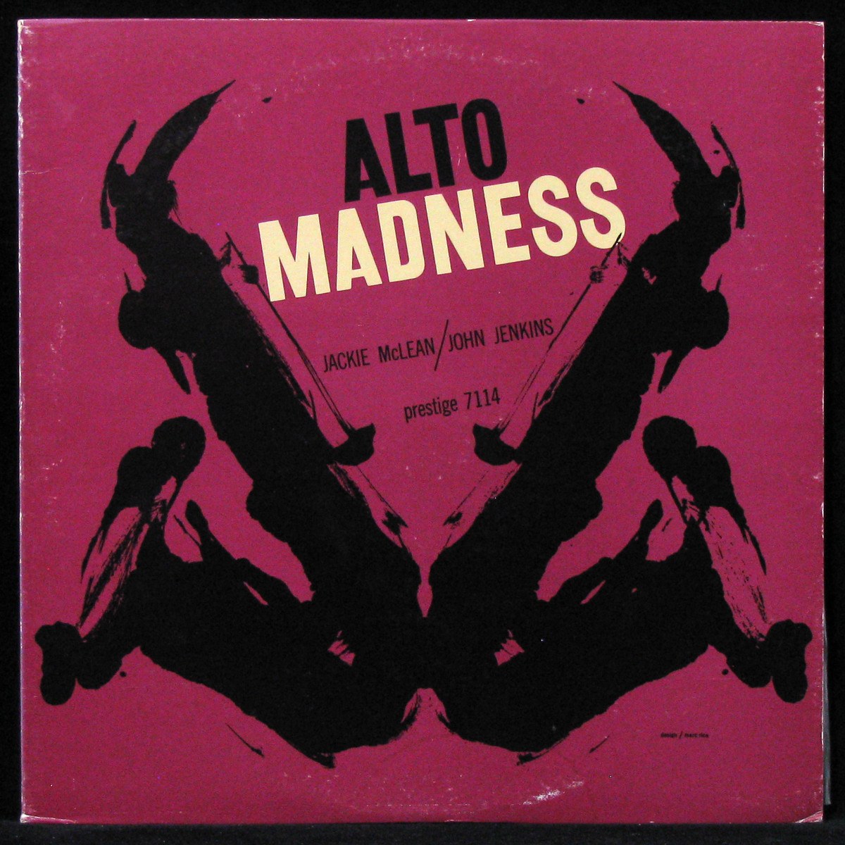 LP Jackie McLean / John Jenkins — Alto Madness (mono) фото