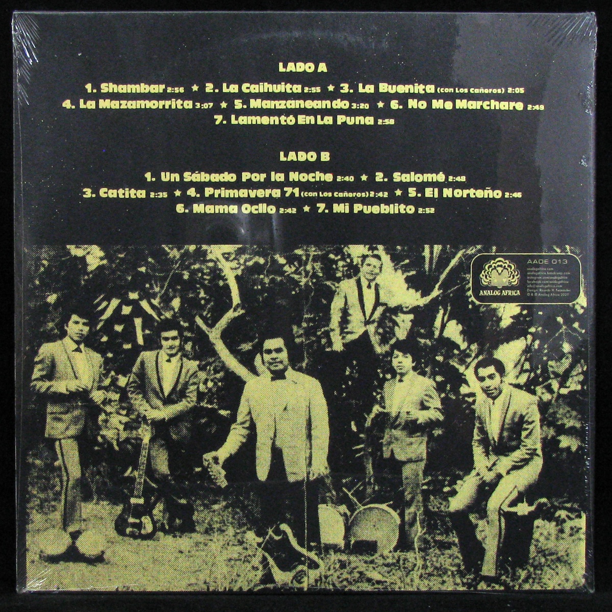 LP Manzanita Y Su Conjunto — Trujillo - Peru 1971-1974 фото 2