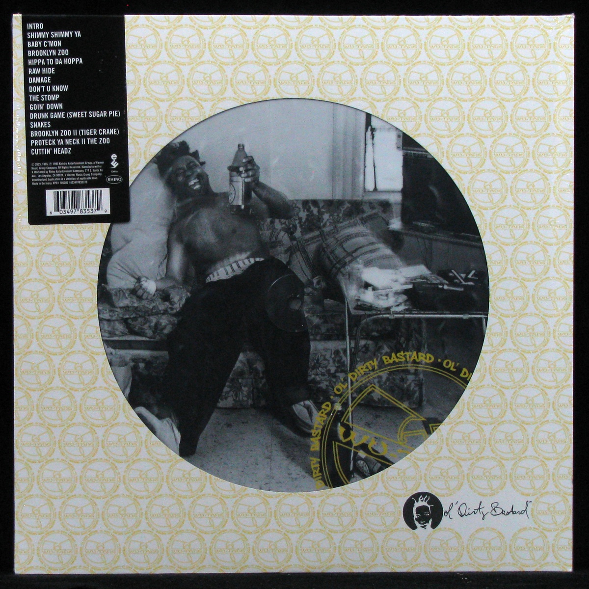 LP Ol' Dirty Bastard — Return To The 36 Chambers: The Dirty Version (2LP, picture disc) фото 2