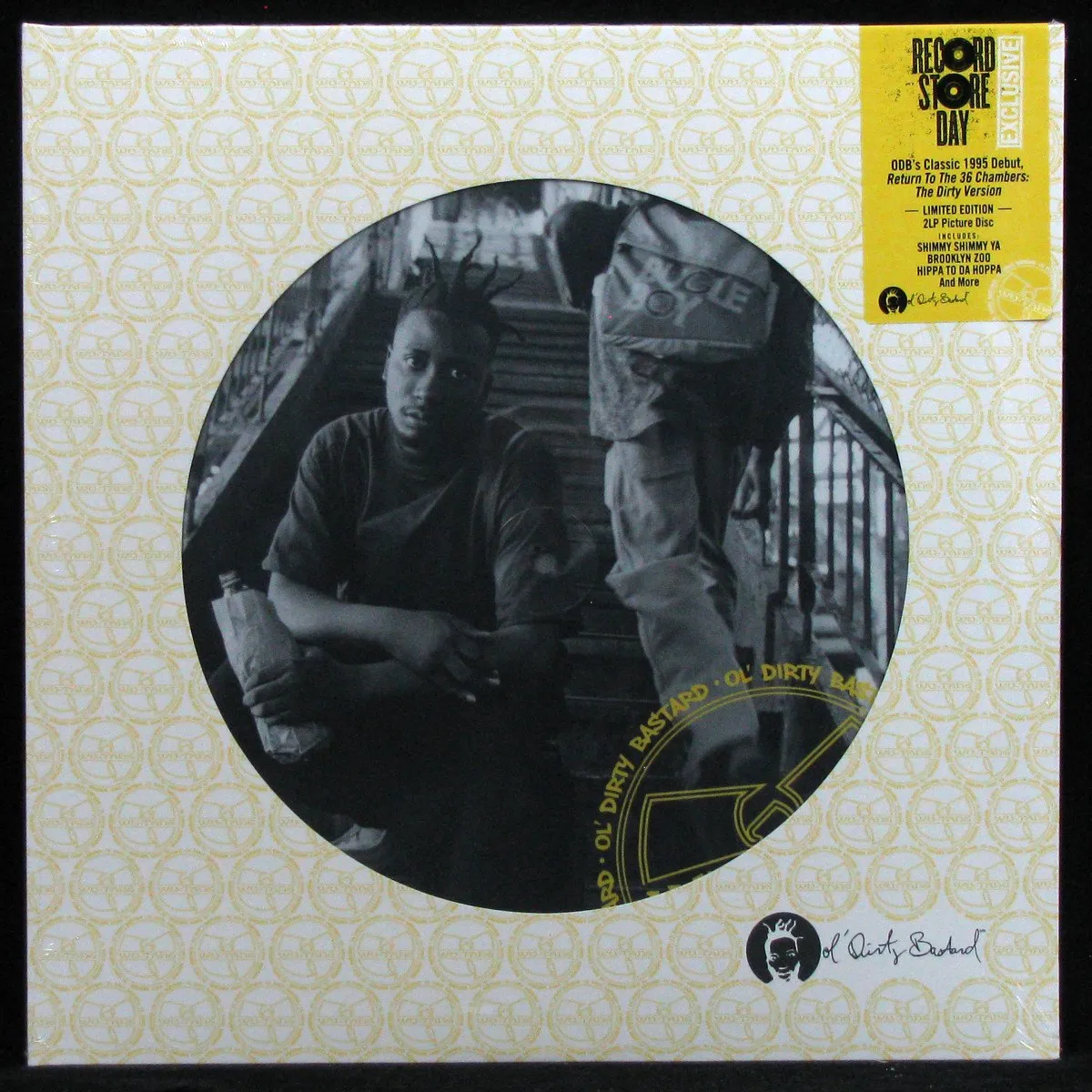 LP Ol' Dirty Bastard — Return To The 36 Chambers: The Dirty Version (2LP, picture disc (пикчер диск)) фото