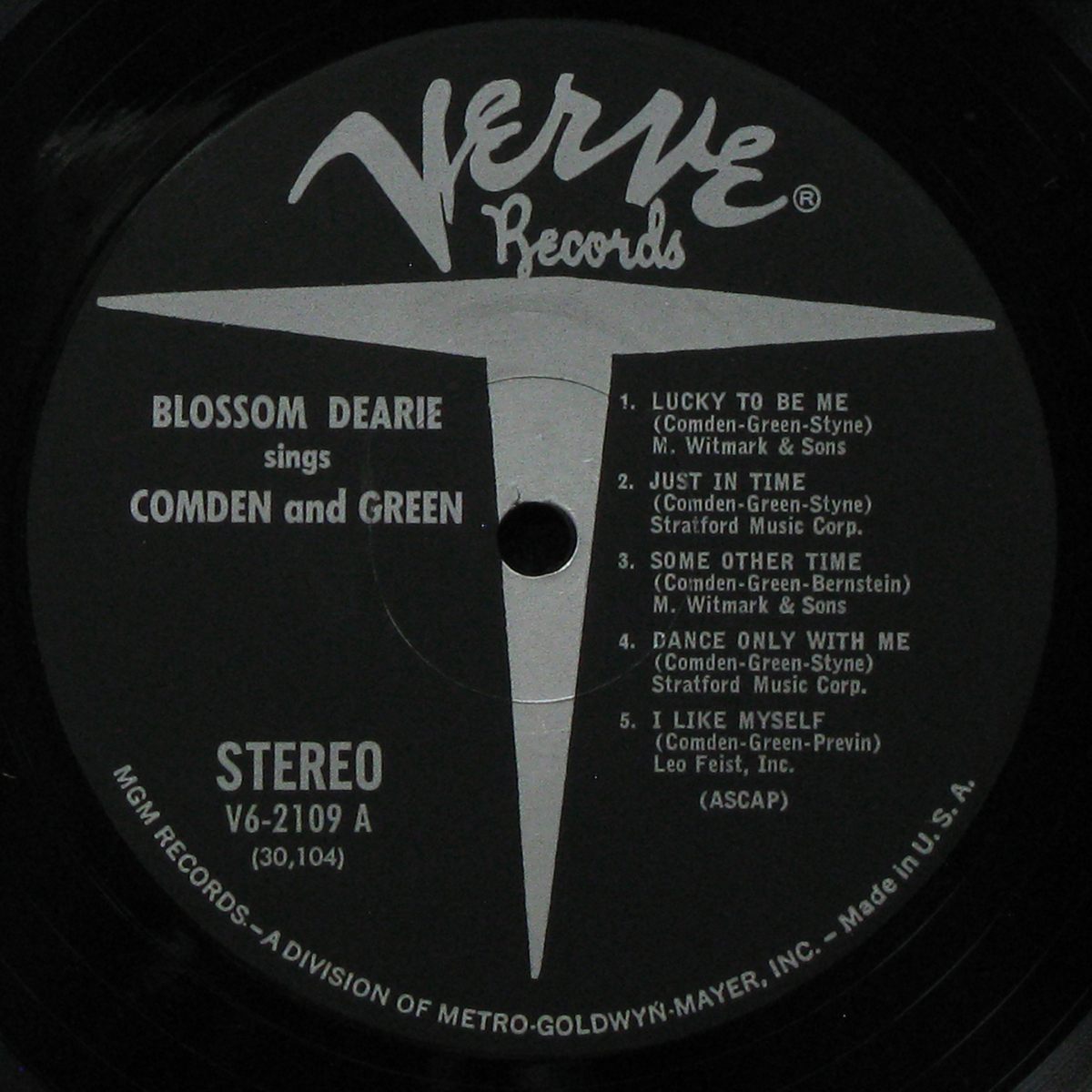 LP Blossom Dearie — Sings Comden And Green фото 3
