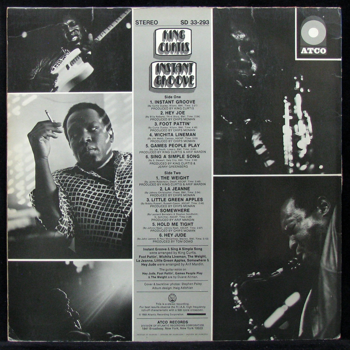 LP King Curtis — Instant Groove фото 2