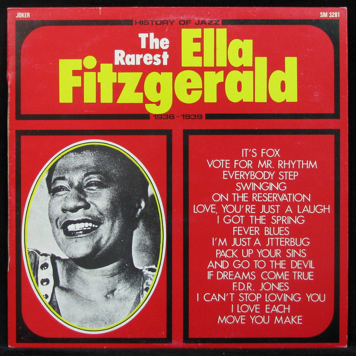 LP Ella Fitzgerald — Rarest Ella Fitzgerald 1936 - 1939 фото