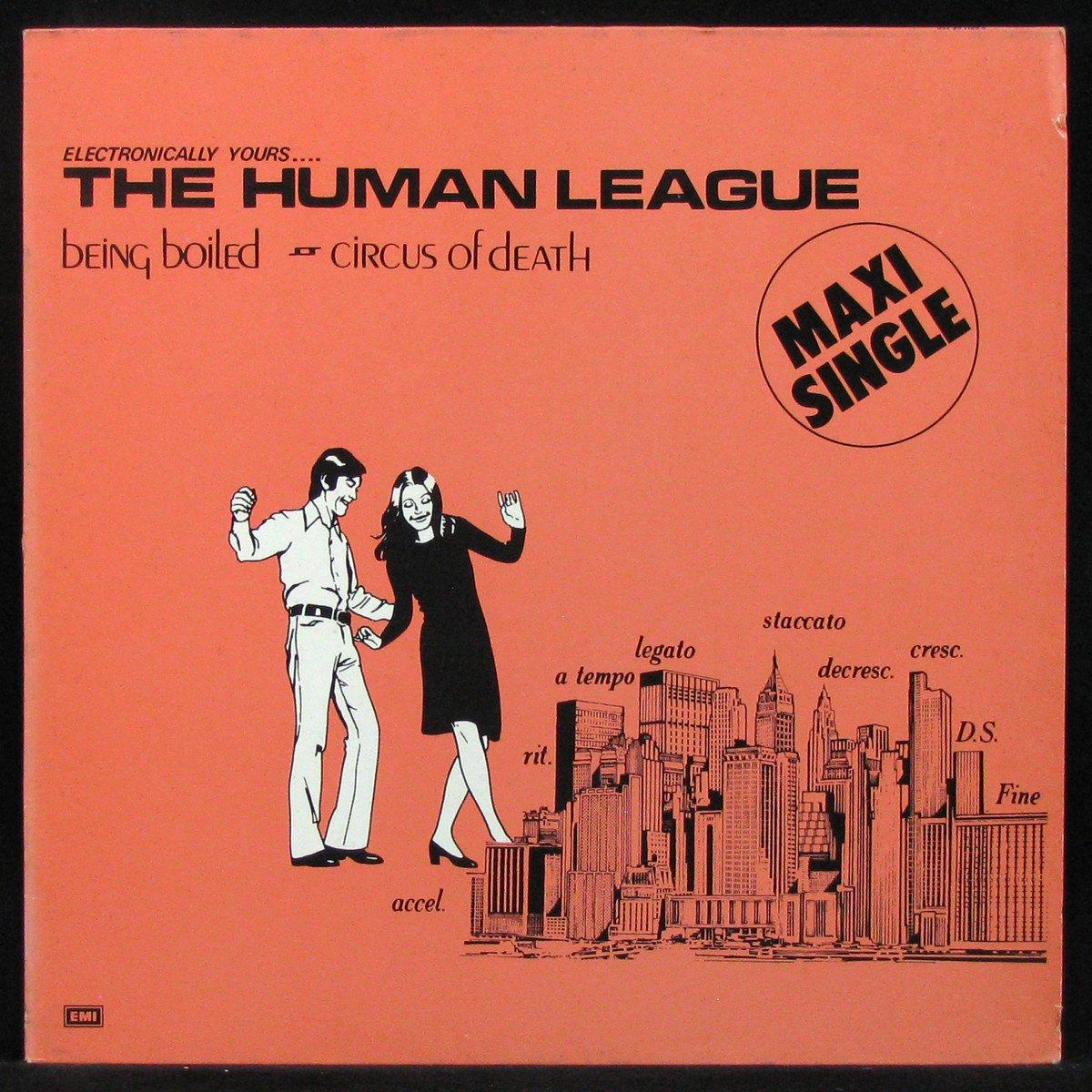 LP Human League — Being Boiled / Circus Of Death (maxi) фото