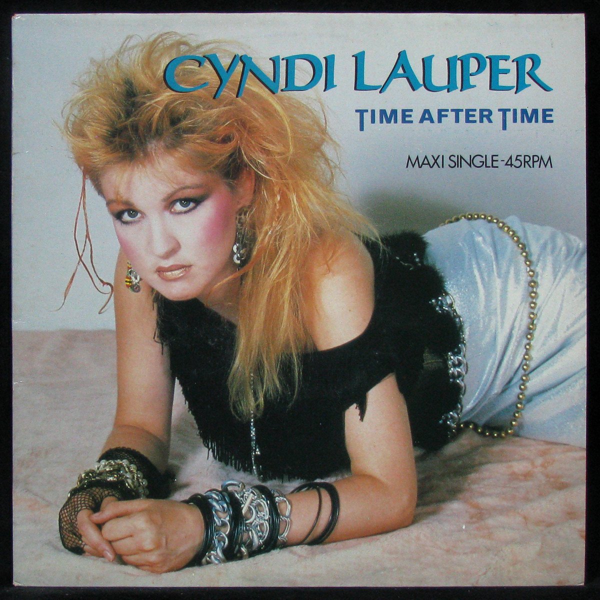 LP Cyndi Lauper — Time After Time (maxi) фото