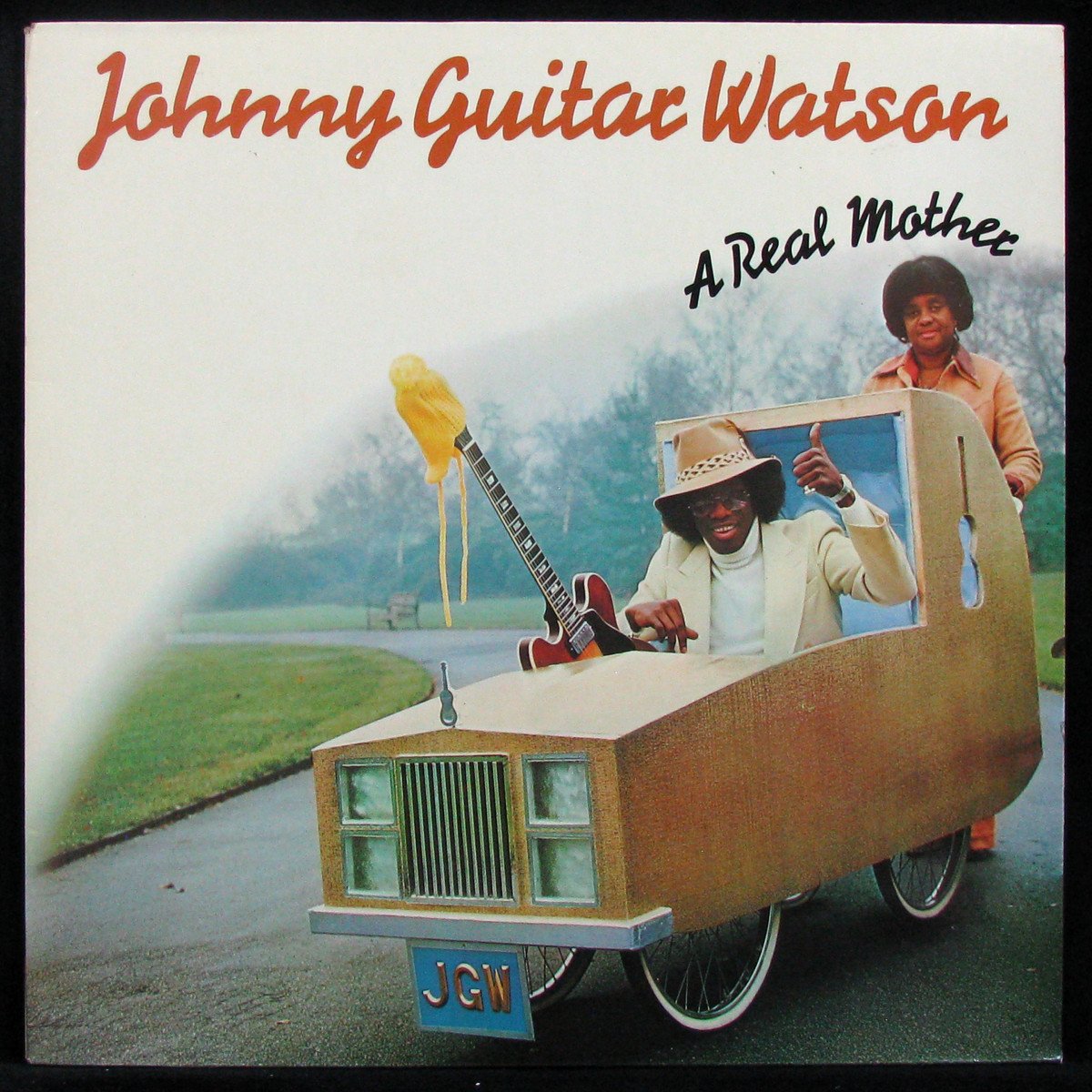 LP Johnny Guitar Watson — A Real Mother фото