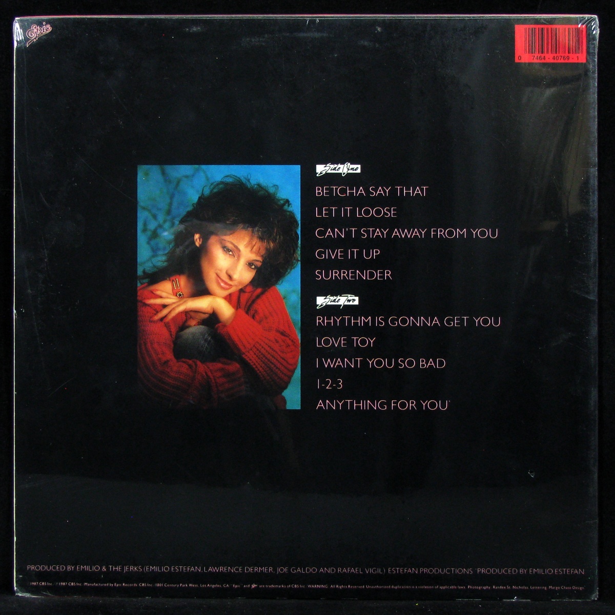 LP Gloria Estefan And Miami Sound Machine — Let It Loose фото 2