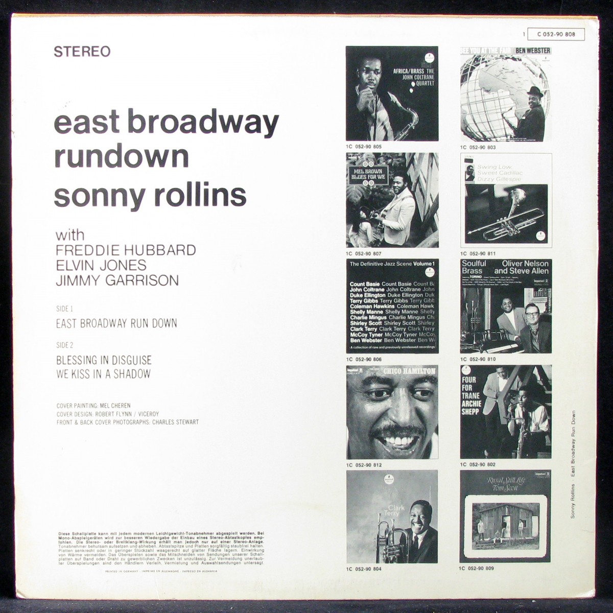 LP Sonny Rollins — East Broadway Run Down фото 2