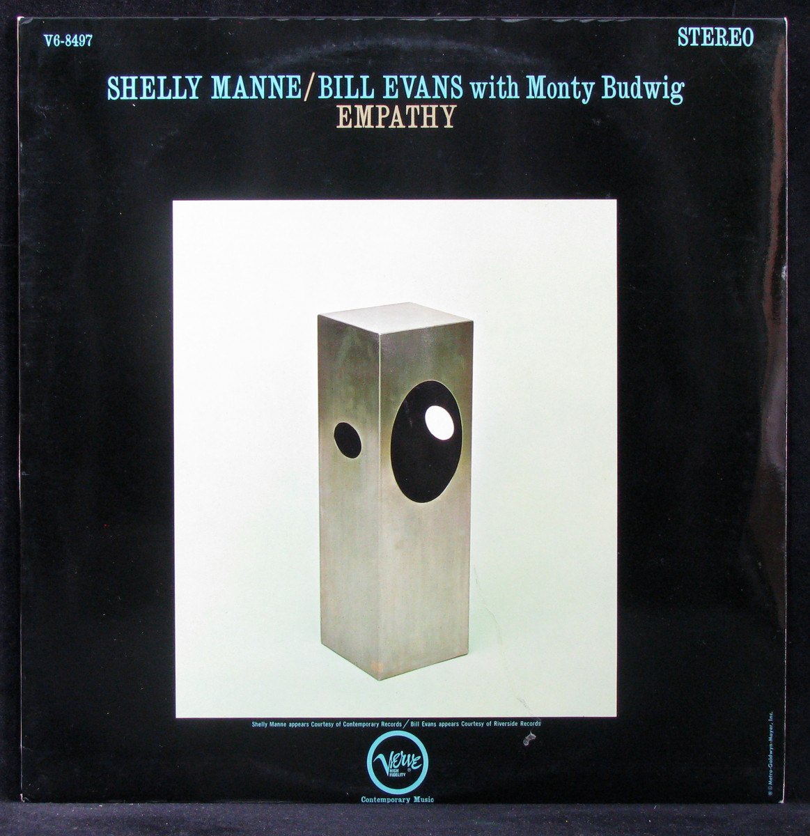 LP Shelly Manne / Bill Evans With Monty Budwig — Empathy фото