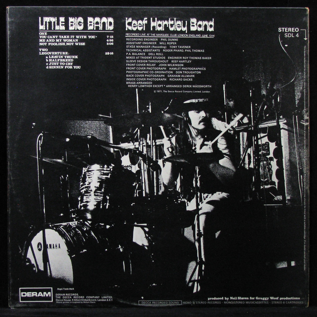 LP Keef Hartley Band — Little Big Band фото 2