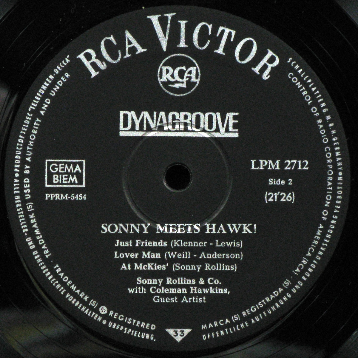 LP Sonny Rollins / Coleman Hawkins — Sonny Meets Hawk! (mono) фото 4