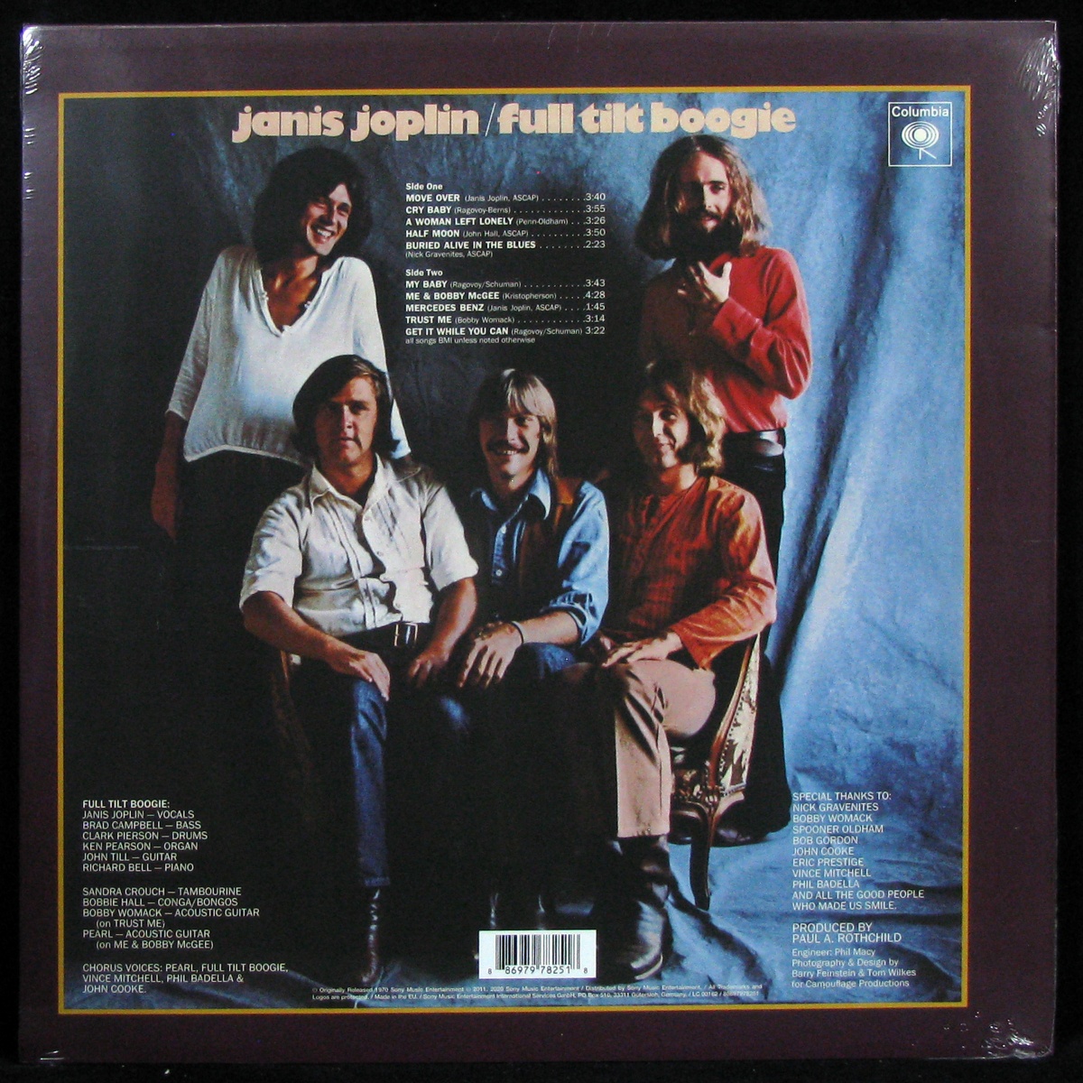 LP Janis Joplin — Pearl фото 2