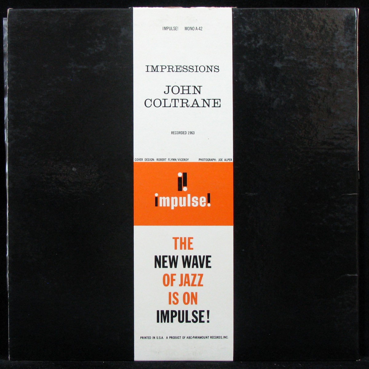 LP John Coltrane — Impressions (mono) фото 2