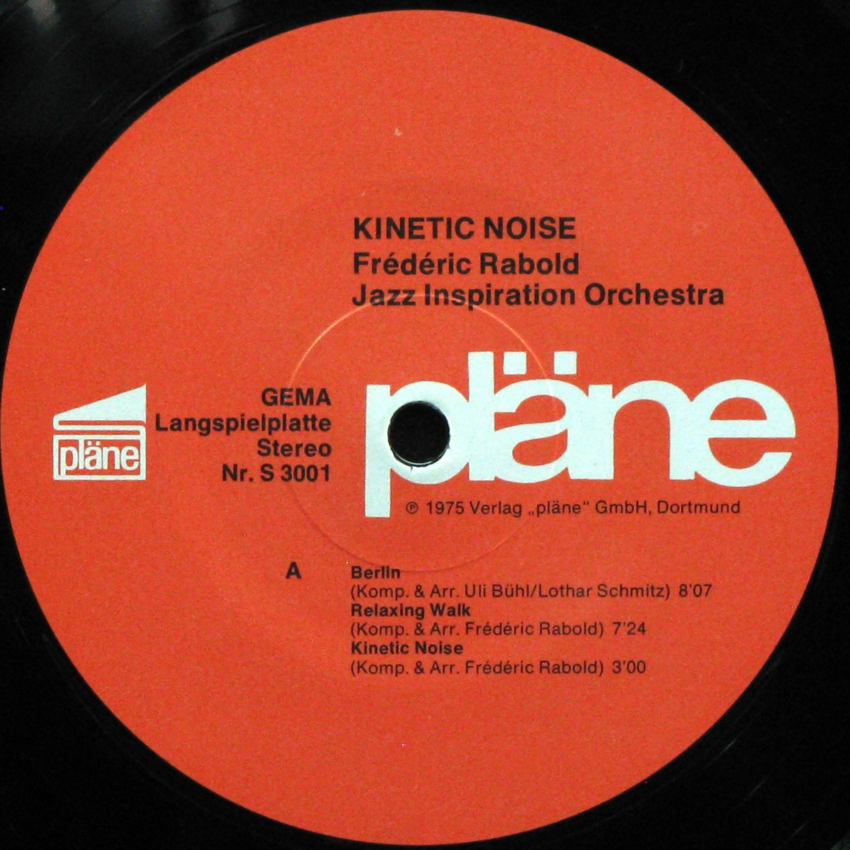 LP Frederic Rabold / Jazz Inspiration Orchestra — Kinetic Noise фото 3