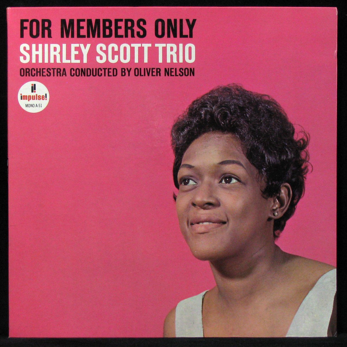 LP Shirley Scott Trio — For Members Only (mono) фото