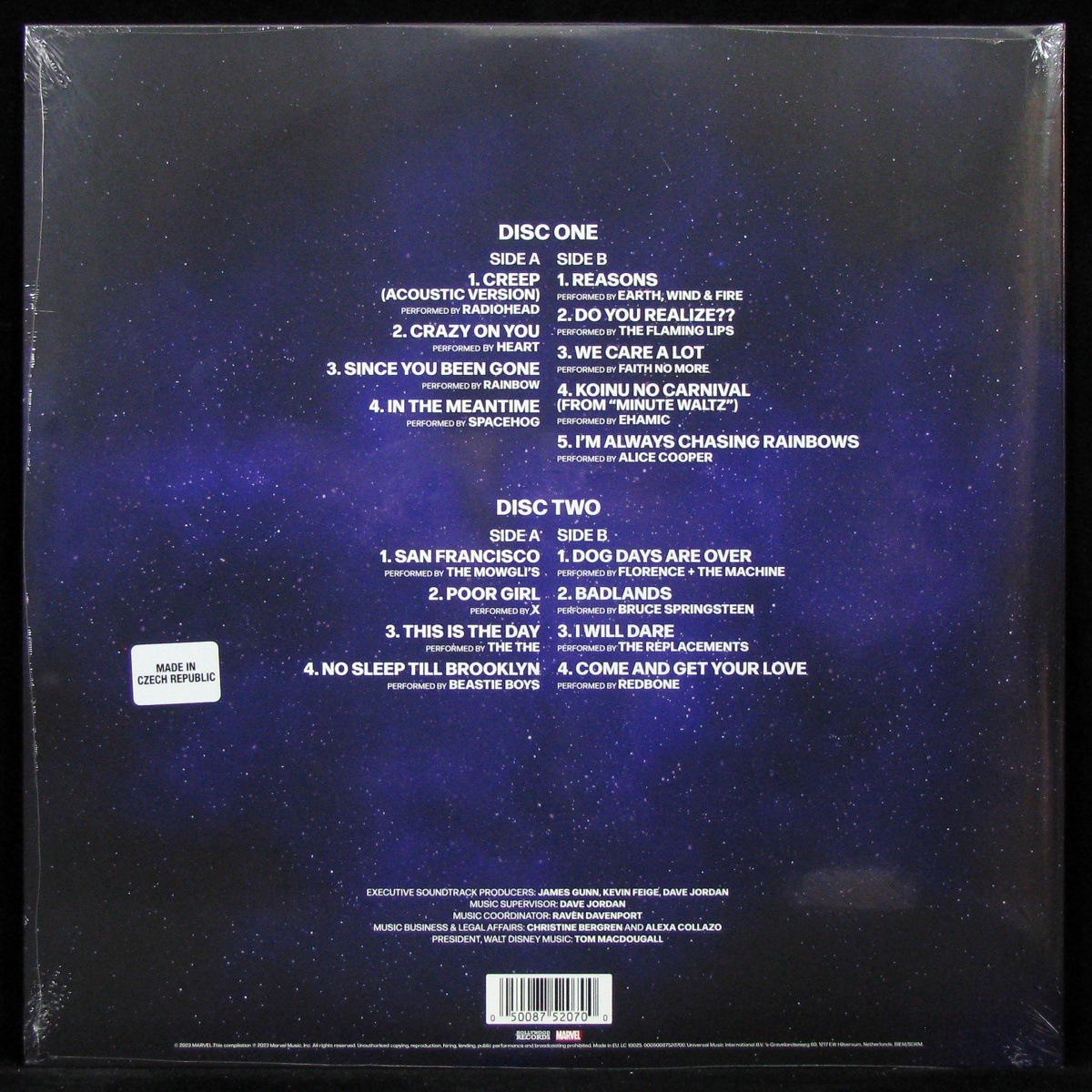 LP Soundtrack — Guardians Of The Galaxy Vol. 3 (2LP) фото 2