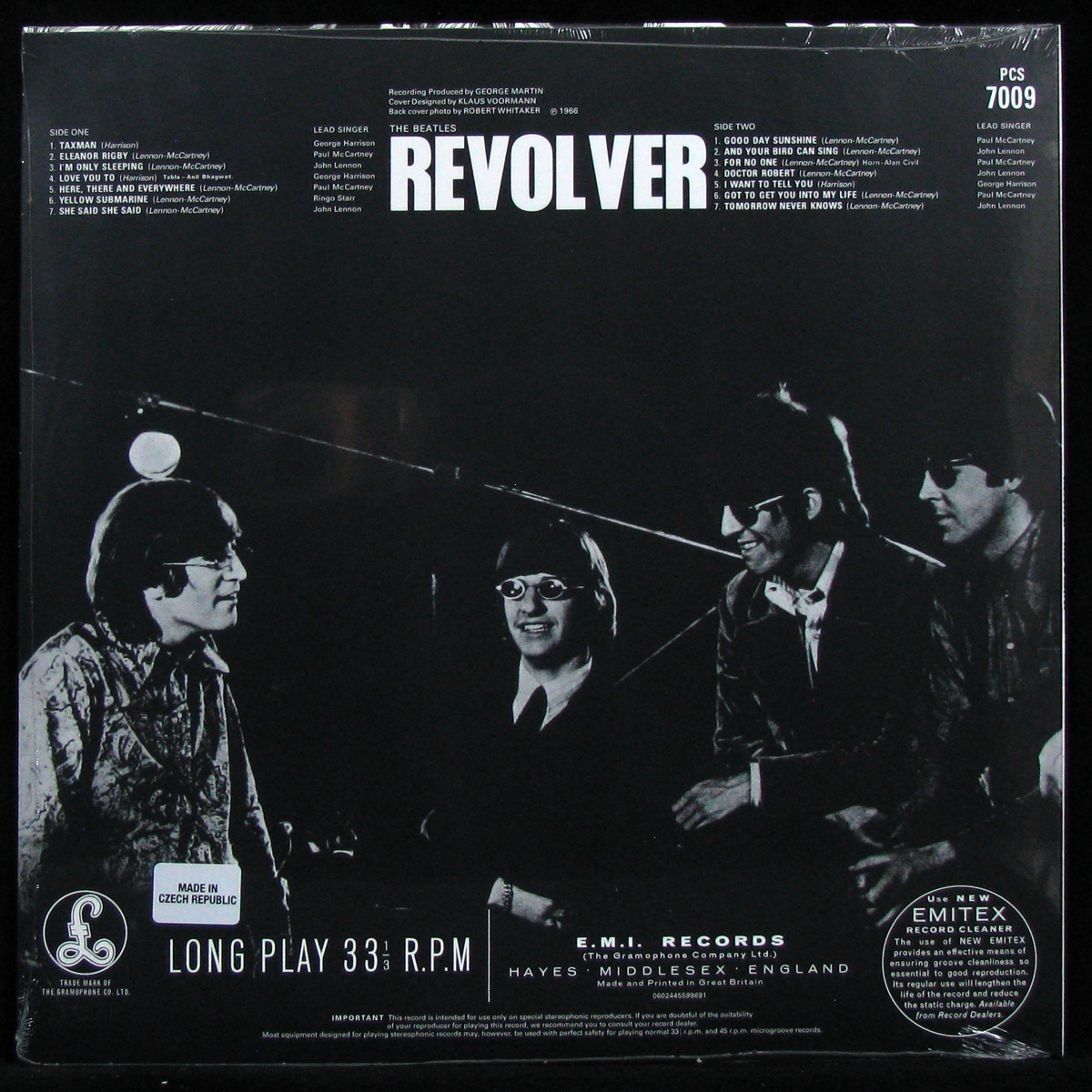 LP Beatles — Revolver фото 2