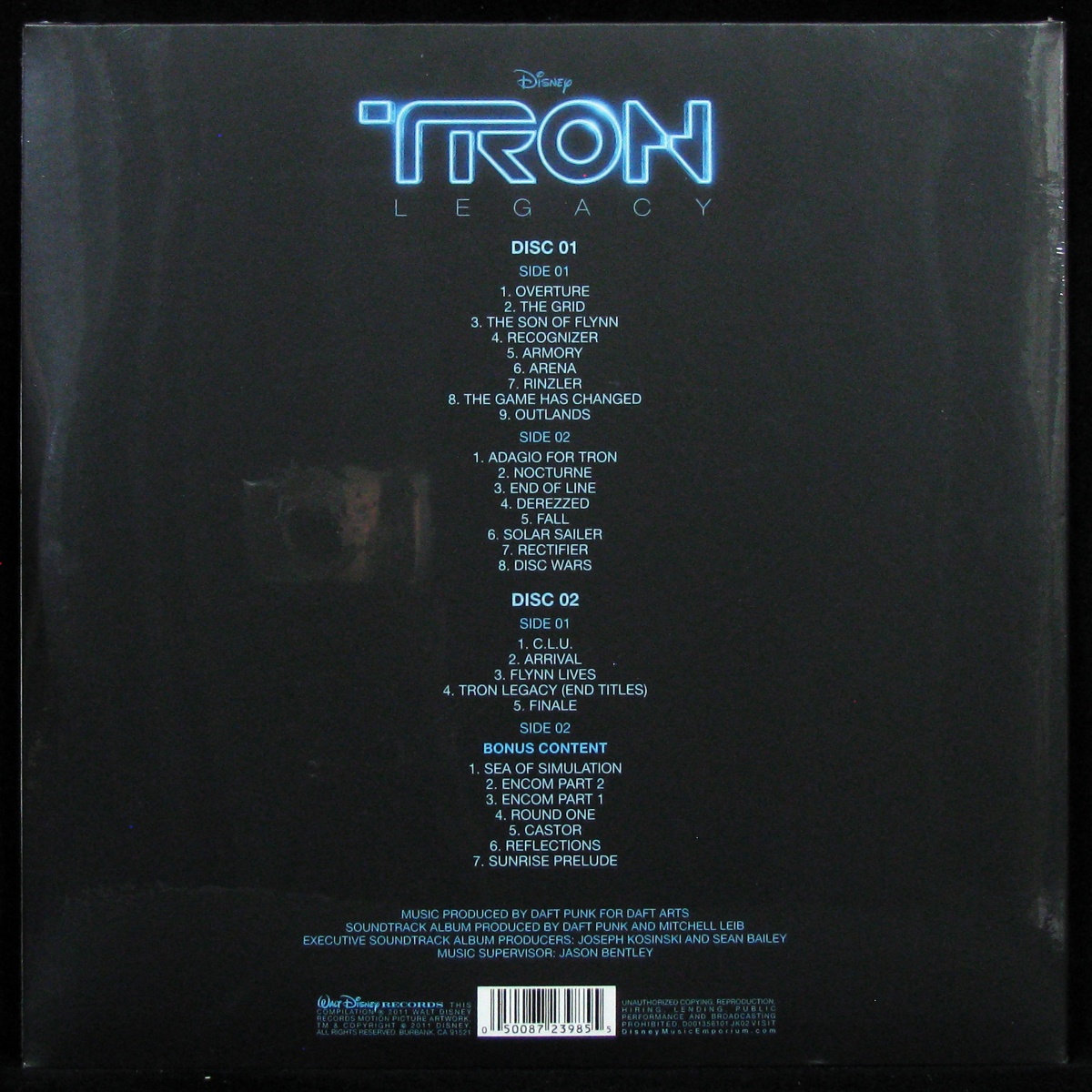 LP Daft Punk — Tron: Legacy (2LP) фото 2