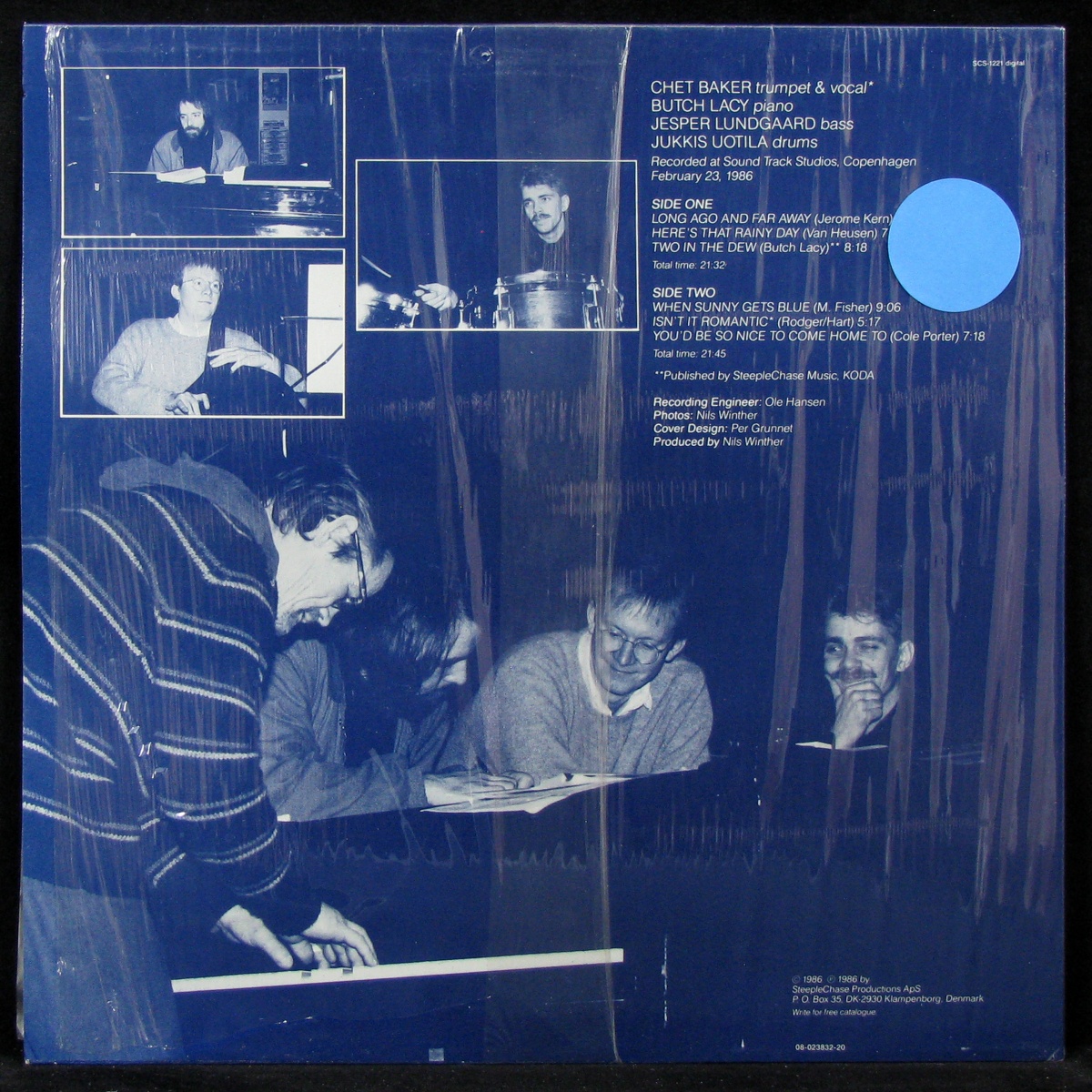 LP Chet Baker Quartet — When Sunny Gets Blue фото 2