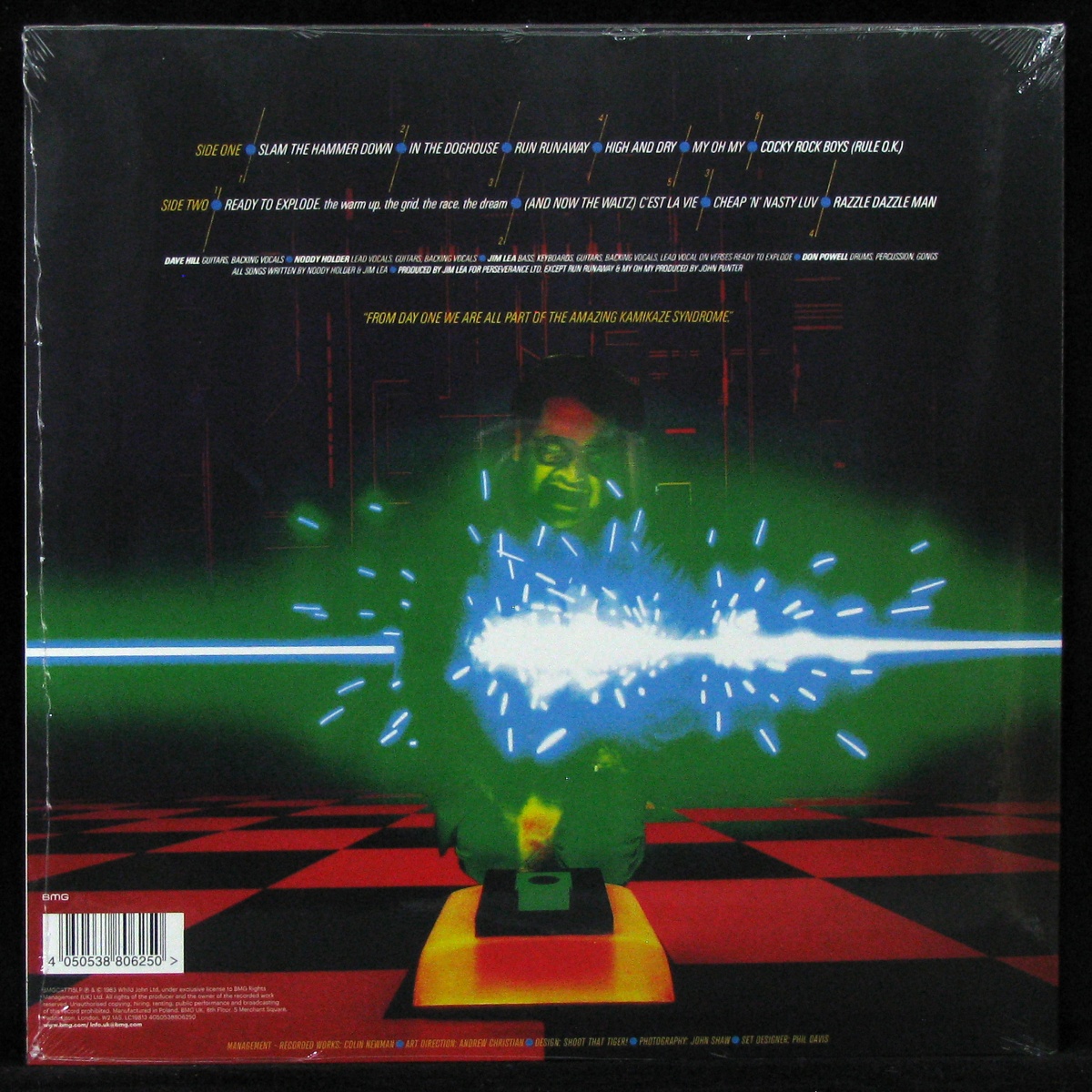 LP Slade — Amazing Kamikaze Syndrome (coloured vinyl) фото 2