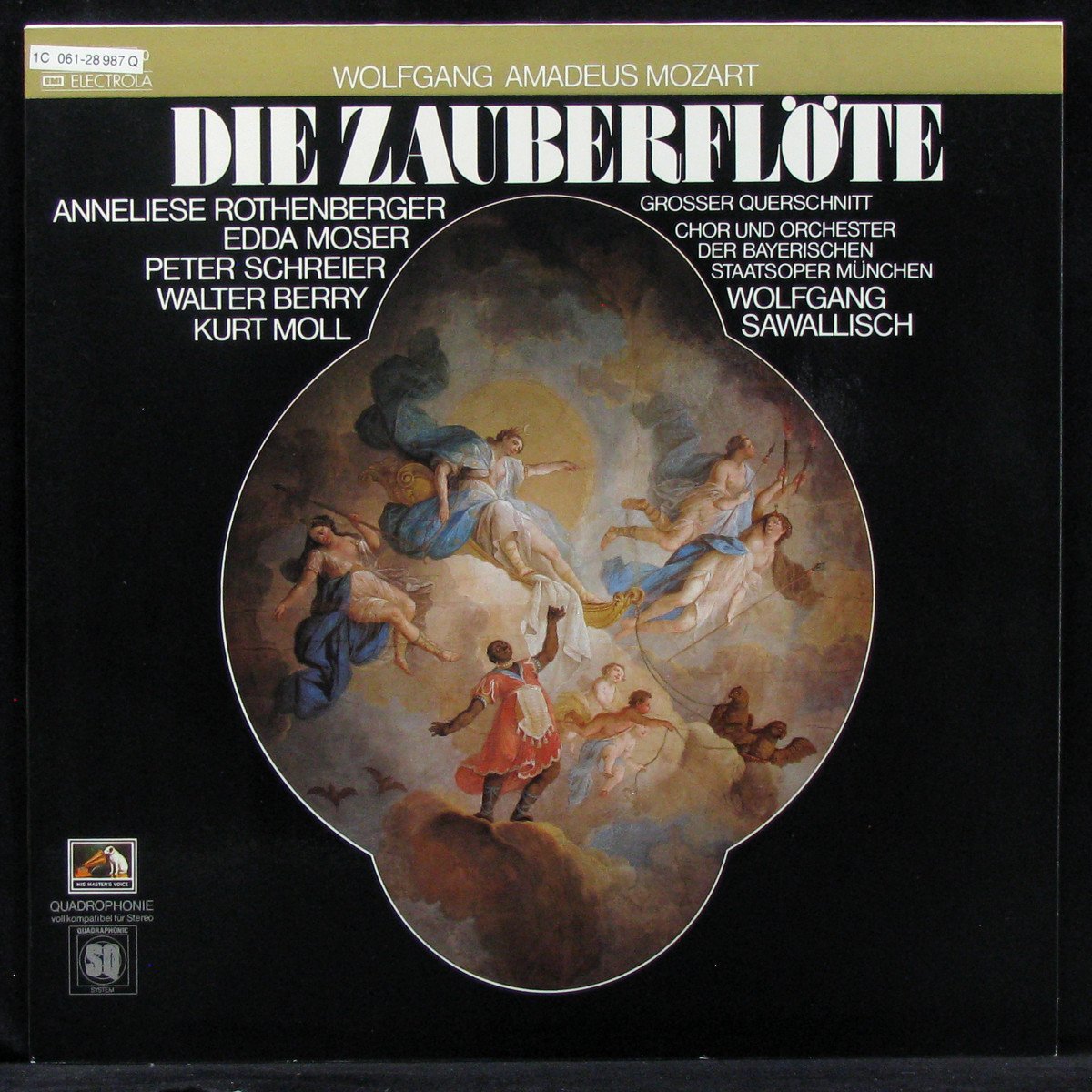 LP Wolfgang Sawallisch + V/A — Mozart: Die Zauberflote фото