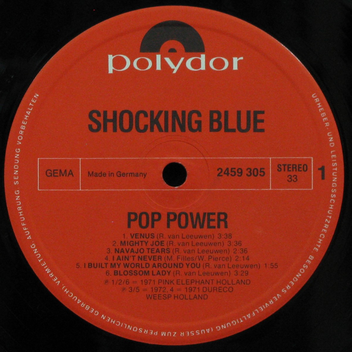 人 The Fantastic Shocking Blue／POP POWER - www.bomboliche.com.br