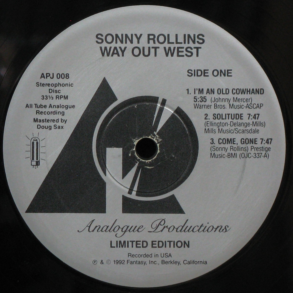 LP Sonny Rollins — Way Out West фото 3