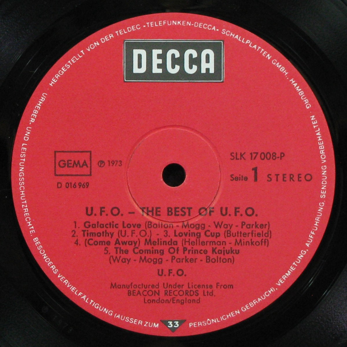 LP UFO — Best Of UFO фото 2